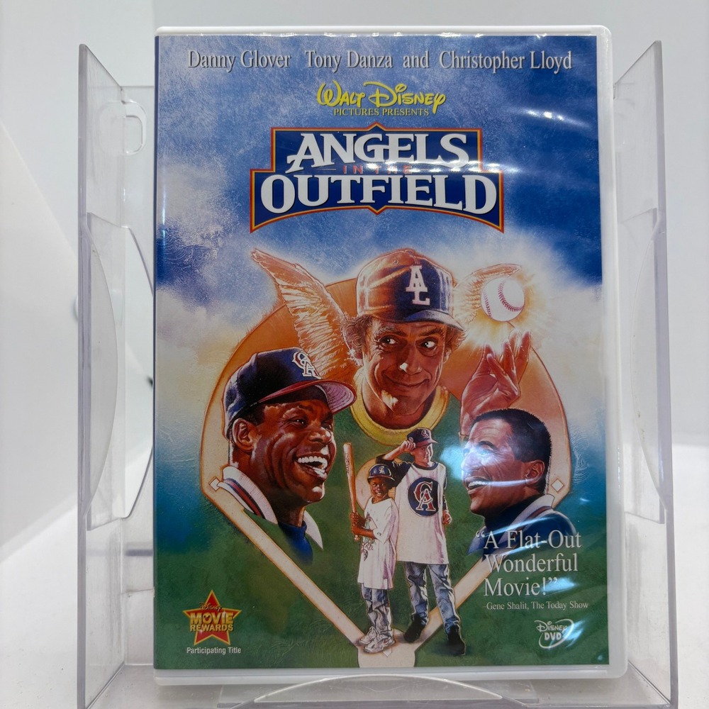Walt Disney Angels in the Outfield DVD Widescreen Danny Glover Tony Danza 24719A